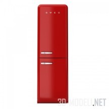 3d-модель Двухдверный холодильник FAB 32 от Smeg