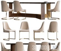 3d-модель Набор мебели Franco Bianchini