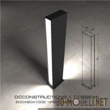 3d-модель Уличный светильник от студии dcCONSTRUCTIONS