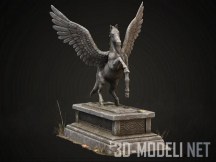 3d-модель Скульптура Pegasus
