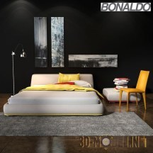 3d-модель Комплект для спальни от Bonaldo