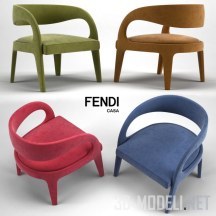 Кресло Berenice от Fendi Casa