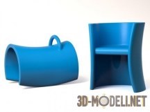 3d-модель Стул «Trioli» от Magis, Италия
