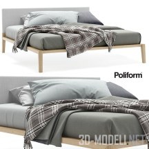 Современная кровать Poliform Aton