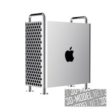 3d-модель Cтанция Mac Pro от Apple