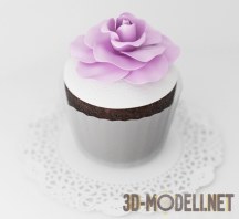 3d-модель Wedding cupcake