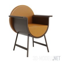 3d-модель Кресло Half Moon