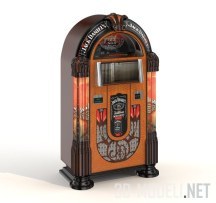 3d-модель Винтажный музыкальный автомат «Jack Daniels»
