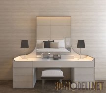 Стильный современный косметический стол