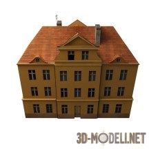 3d-модель Европейский дом