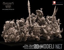 3d-модель Avatars of War – Orc Boar Riders