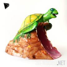 3d-модель Горка-черепаха