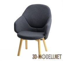 3d-модель Кресло Alba Lounge от Ton