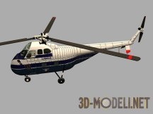3d-модель Вертолет Sikorsky S-55