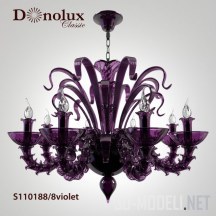 3d-модель Классическая люстра Donolux S110188 8violet
