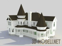 3d-модель Английский дом