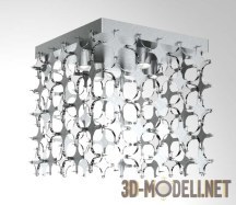 3d-модель Современный светильник Cross+S от La Murrina Murano