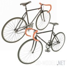 3d-модель Велосипед Fuji Classic Track
