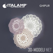 Настенный светильник-салфетка Italamp Ghipur