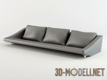3d-модель Комплект мягкой мебели – диван и кресло