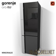3d-модель Современный холодильник Gorenje NRKORA62E, дизайн Ora-ito