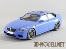 3d-модель BMW M5 2014 F10