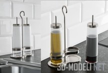 3d-модель Емкости IKEA Droppar, для масла и уксуса