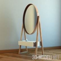 3d-модель Зеркало Iona Cheval от Pinch design