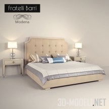 3d-модель Кровать Modena от Fratelli Barri