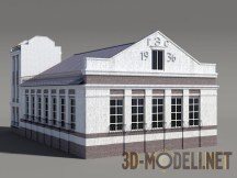 3d-модель Старая гидроэлектростанция