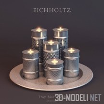 3d-модель Поднос со свечами Marrakesh ACC05673 Eichholtz