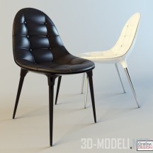 3d-модель Стул CAPRICE (Cassina) от Philippe Starck