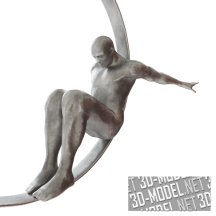3d-модель Скульптура Volare от Lorenzo Quinn