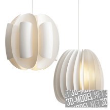 3d-модель Подвесные светильники TRUBBNATE-HEMMA и SKYMNINGEN от Ikea
