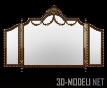 3d-модель Зеркало для туалетного стола Modenese Gastone