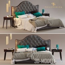 3d-модель Кровать Philipp Selva 2031 Onda