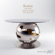 3d-модель Стол Korea Hall