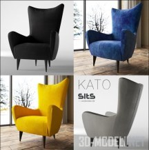 Четыре кресла Kato от Sits