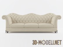 3d-модель Трехместный диван Marko Kraus «Leonardo»