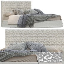 3d-модель Кровать Sheen Clay от Bolzan