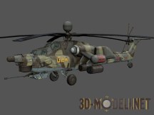 3d-модель Вертолет Ми-28 «Ночной охотник» из «Devil’s Third Online»