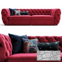3d-модель Диван King Chesterfild от The sofa and chair company
