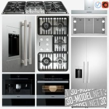 3d-модель Кухонная техника от Miele