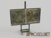 3d-модель Карты из «С.Т.А.Л.К.Е.Р.»