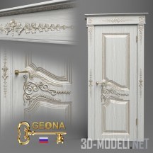 3d-модель Дверь с резьбой Theodore от Geona