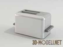 3d-модель Тостер с лаконичным дизайном