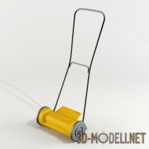 3d-модель Двухколесная газонокосилка