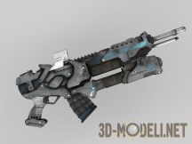 3d-модель Штурмовая винтовка из Alien Rage