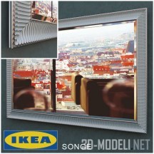 3d-модель Зеркало Songe от IKEA