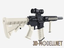 3d-модель Штурмовая винтовка Spikes M4